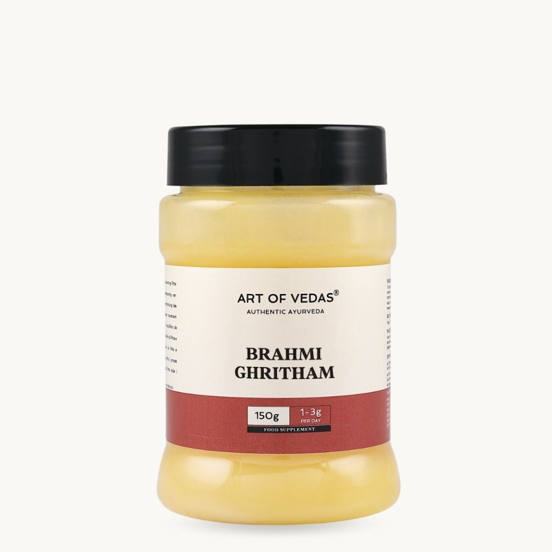 Art of Vedas Brahmi Ghritham 150g - Ayurvedic Medicated Ghee for Brain and Memory Support